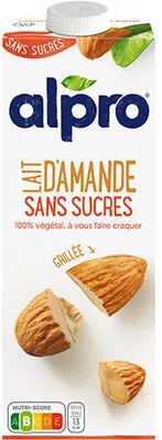 lait d'amande grillée sans sucre Alpro 1 l, code 5411188112792