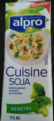 Cuisine Soja (15% MG) Alpro 251 g (250 ml), code 5411188121374