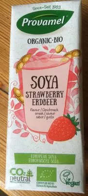 Organic soya strawberry Provamel 250 ml, code 5411188125440