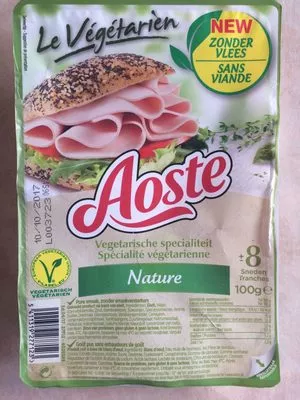 Spécialité végétarienne Nature Aoste 100 g (8 tr.), code 5411319277123