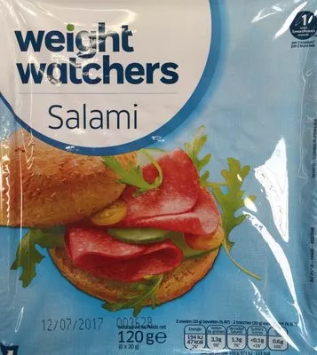 Salami, Weight Watcher's Weight watchers 120 g, code 5411328060686