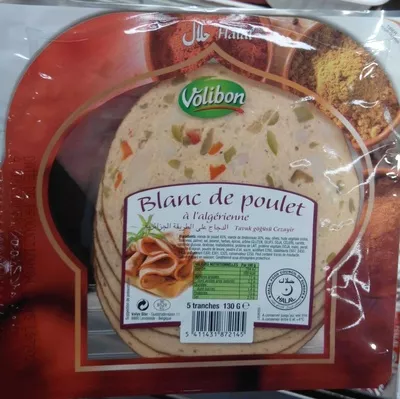 Blanc de poulet à l'algérienne Volibon 130 g, code 5411431872145