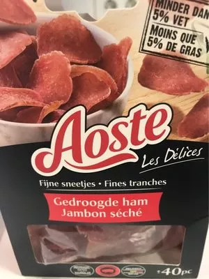 Les délices - Jambon séché Aoste 50 g, code 5411761284984