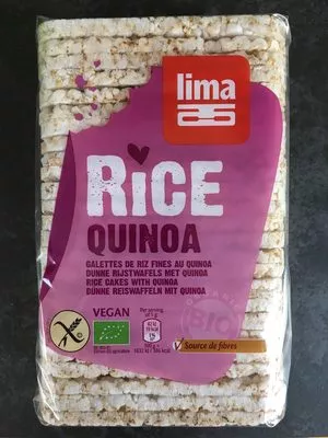 Galettes de riz fines au quinoa Lima 130g, code 5411788044295