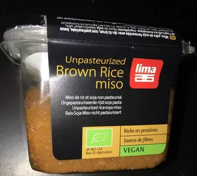 Unpasteurized brown rice miso Lima , code 5411788048408