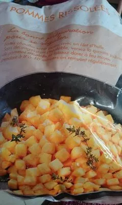 Pomme de terre rissolées prefrites Toupargel , code 5412588422870