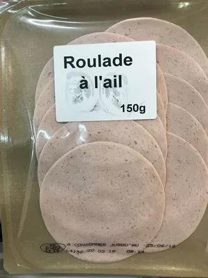 Roulade à l'ail Sans marque, Le Nourrain 150 g, code 5413422103689