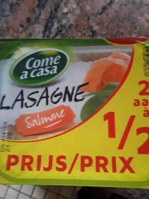 Lasagnes saumon Come a casa , code 5413848187676