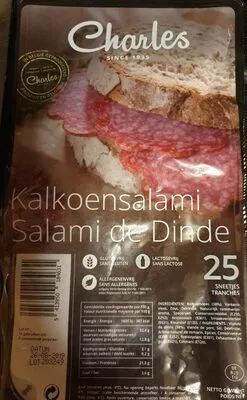 Salami de dinde ';Charles';  , code 5413950184631