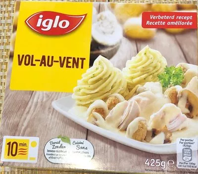 Vol-au-vent Iglo 425 g e, code 5414807005802