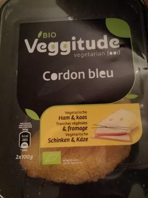 Cordon bleu végétal Veggitude 200 g, code 5420005740070