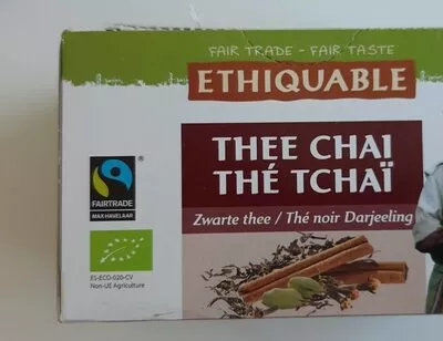 Thé tchaï Ethiquable , code 5420051400744