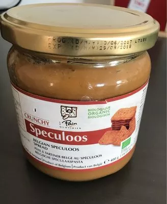 Crunchy speculoos spread Le Pain Quotidien , code 5425018449804