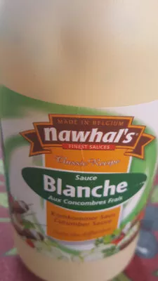 Sauce Blanche Aux Concombres Frais Nawhal's , code 5425021580150