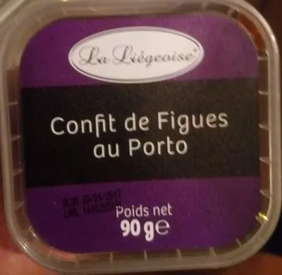 Confit de Figues au Porto La Liégeoise 90 g, code 5425031094616