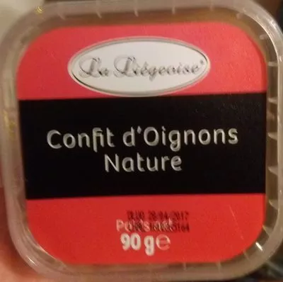 Confit d'Oignons Nature La Liégeoise 90 g, code 5425031094630