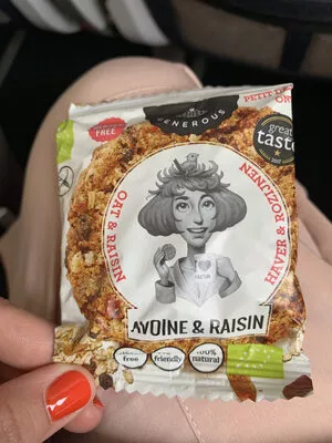 Avoine et Raisin Generous 30g, code 5425032931262