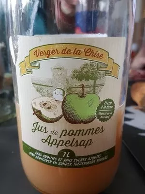 Jus de pomme Appelsap Verger De La Chise , code 5425037680004