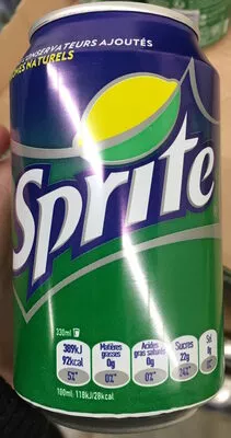 Sprite Sprite, The Coca-Cola Company 330 ml, code 5449000014535