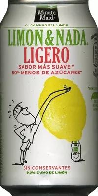 Limón&nada ligero Minute Maid 330 ml, code 5449000205261