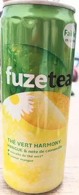 Thé vert harmony mangue et camomille Fuzetea, Fuze Tea 330 ml, code 5449000232328