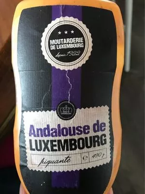 Sauce Andalouse de Luxembourg Moutarderie de Luxembourg 490 g, code 5450068095961