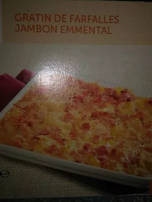 Gratin de farfalles jambon emmental  , code 5450100014486