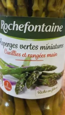 Asperges vertes miniatures Rochefontaine , code 54660199