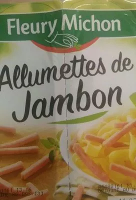 Allumettes de jambon Fleury Michon , code 5600290577296