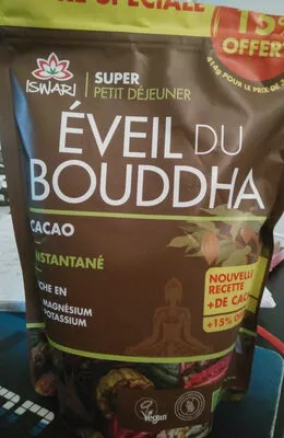 Éveil du Bouddha - Cacao Instantané Iswari, Eveil du Bouddha 414 g, code 5600317470036