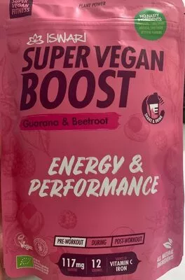 Super Vegan Boost - Guarana & Beetroot Iswari , code 5600317475918