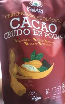 Cacao crudo Iswari , code 5600317478186