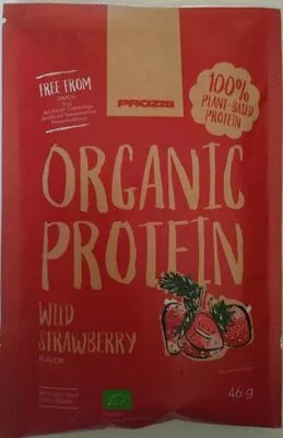 Organic protein (Wild strawberry) Prozis , code 5600499518205