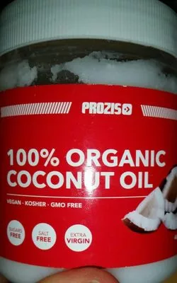 100% Organic coconut oil prozis , code 5600826206409