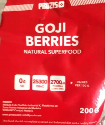 Goji Berries Prozis 200g, code 5600826207659