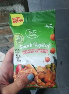 Snack vegetal garbanzos crujientes nuts original , code 5600840830055