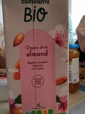 Organic drink almond Continente Bio 1 L, code 5600954500479