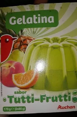 Gelatina tutti-frutti Auchan 2 x 85 g, code 5601002008480