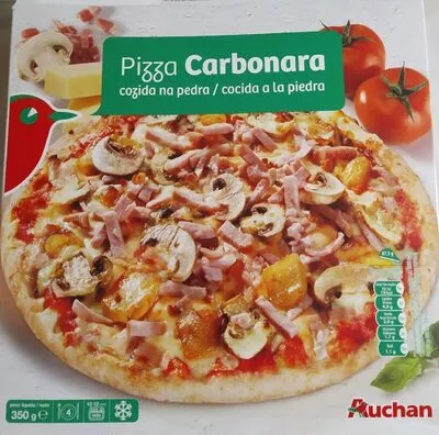 Pizza carbonara cocida a la piedrs Auchan 350 g, code 5601002105769