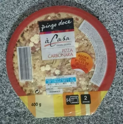 Pizza Carbonara Pingo Doce 400 g, code 5601009955763