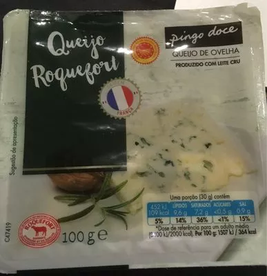 Roquefort Pingo Doce 100 g, code 5601009982790