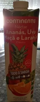 Nectar ananas uva macã e laranja Continente , code 5601312091363