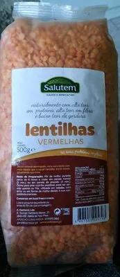 Lentejas rojas Salutem 500 g, code 5601557025703