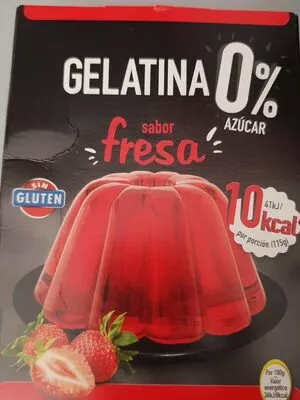 Gelatina fresa 0% Hacendado , code 5602477830477