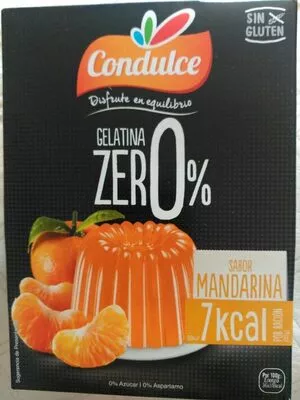 Gelatina ZERO% Sabor mandarina Condulce 28 g, code 5602477835519