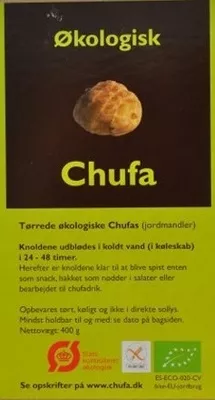 Økologisk Chufa Chufa, jordmandler, Cyperus esculentus 400 g, code 5700002010407