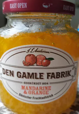 Fruchtaufstrich Mandarine & Orange Den Gamle Fabrik 380 g, code 5701211013951