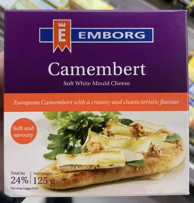 Camembert Emborg 125 g, code 5701215042391