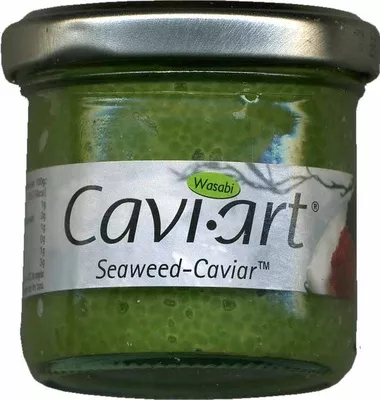 Seaweed-caviar wasabi Cavi-Art 100 g (neto), code 5701263908069