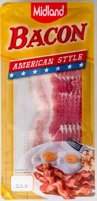 Bacon American Style Midland, Tulip 100 g, code 5707196123111